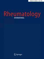 Noutăți din reumatologia internațională (Rheumatology International, volum 38 / 2018)